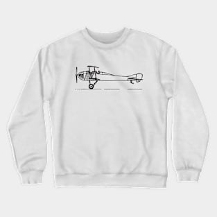 Vintage Plane Crewneck Sweatshirt